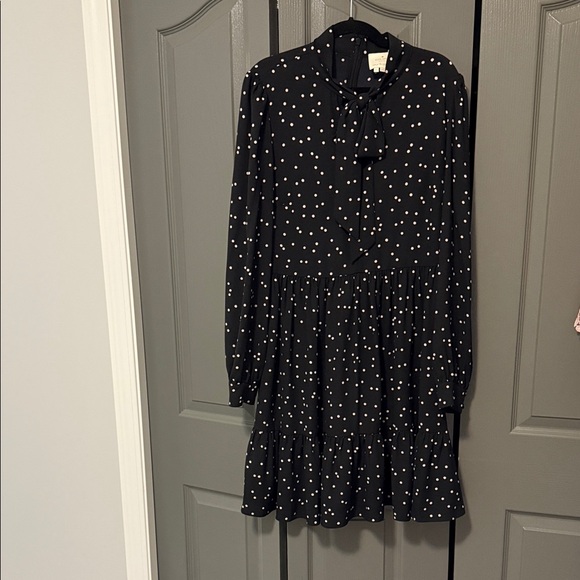 kate spade Dresses & Skirts - Kate Spade Black Dress with Polka Dots